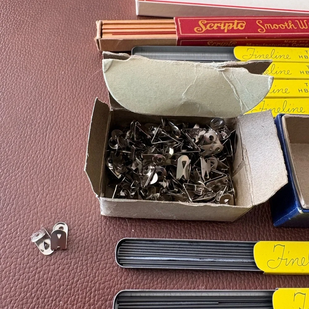 Vintage Thin Leads HB Medium F15 & supplies